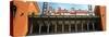 Low Angle View of the Busch Stadium in St. Louis, Missouri, USA-null-Stretched Canvas