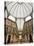 Low Angle View of the Interior of the Galleria Umberto I, Naples, Campania, Italy, Europe-Vincenzo Lombardo-Stretched Canvas