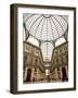 Low Angle View of the Interior of the Galleria Umberto I, Naples, Campania, Italy, Europe-Vincenzo Lombardo-Framed Photographic Print