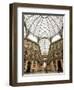 Low Angle View of the Interior of the Galleria Umberto I, Naples, Campania, Italy, Europe-Vincenzo Lombardo-Framed Photographic Print