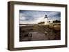 Low Angle View of The Marshall Point Lighthouse-George Oze-Framed Photographic Print