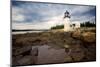 Low Angle View of The Marshall Point Lighthouse-George Oze-Mounted Photographic Print