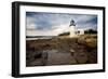 Low Angle View of The Marshall Point Lighthouse-George Oze-Framed Photographic Print