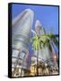Low Angle View of the Petronas Twin Towers, Kuala Lumpur, Malaysia-Gavin Hellier-Framed Stretched Canvas