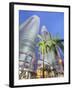 Low Angle View of the Petronas Twin Towers, Kuala Lumpur, Malaysia-Gavin Hellier-Framed Photographic Print