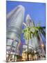 Low Angle View of the Petronas Twin Towers, Kuala Lumpur, Malaysia-Gavin Hellier-Mounted Photographic Print