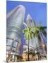 Low Angle View of the Petronas Twin Towers, Kuala Lumpur, Malaysia-Gavin Hellier-Mounted Photographic Print