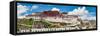 Low Angle View of the Potala Palace, Lhasa, Tibet, China-null-Framed Stretched Canvas