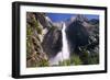 Low Angle View of the Yosemite Falls California-George Oze-Framed Photographic Print