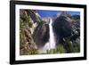 Low Angle View of the Yosemite Falls California-George Oze-Framed Photographic Print