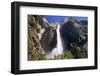 Low Angle View of the Yosemite Falls California-George Oze-Framed Premium Photographic Print