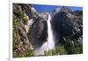 Low Angle View of the Yosemite Falls California-George Oze-Framed Photographic Print