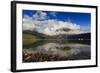 Low Clouds and Teton Range Reflected in Phelps Lake-Eleanor-Framed Photographic Print
