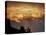 Low Clouds Glowing Orange at Sunrise-James Hager-Stretched Canvas