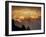 Low Clouds Glowing Orange at Sunrise-James Hager-Framed Photographic Print