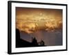 Low Clouds Glowing Orange at Sunrise-James Hager-Framed Photographic Print