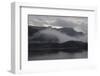 Low clouds over a lake in Norway-Natalie Tepper-Framed Photo