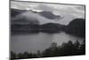 Low clouds over a lake in Norway-Natalie Tepper-Mounted Photo