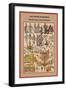 Low Country Adornments in the XV Century-Friedrich Hottenroth-Framed Art Print