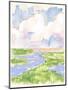 Low Country River Vista II-Laura Marr-Mounted Art Print