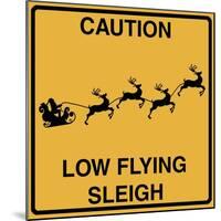 Low Flying Sleigh-Tina Lavoie-Mounted Giclee Print