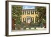 Low House, Savannah, Georgia-null-Framed Art Print