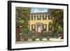 Low House, Savannah, Georgia-null-Framed Art Print