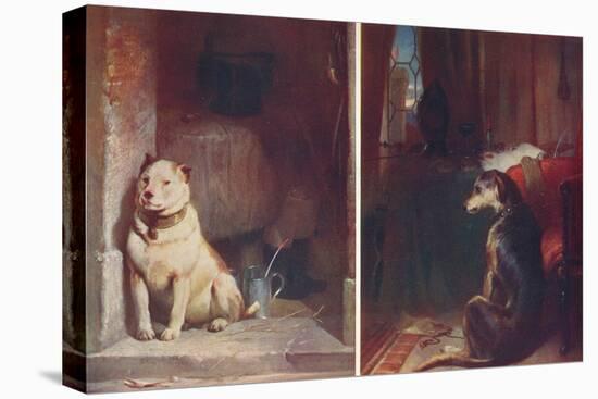 'Low Life - High Life', 1829 (c1900)-Edwin Henry Landseer-Stretched Canvas