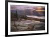 Low Light & Mist at Eagle Lake Acadia National Park Maine Mount Desert-Vincent James-Framed Photographic Print