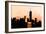 Low Poly New York Art - 1 WTC Sunset-Philippe Hugonnard-Framed Art Print