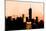 Low Poly New York Art - 1 WTC Sunset-Philippe Hugonnard-Mounted Art Print