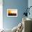 Low Poly New York Art - Amazing Sunset-Philippe Hugonnard-Framed Art Print displayed on a wall