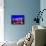 Low Poly New York Art - Blue Dusk II-Philippe Hugonnard-Framed Stretched Canvas displayed on a wall