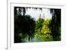 Low Poly New York Art - Central Park Lake-Philippe Hugonnard-Framed Art Print