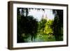 Low Poly New York Art - Central Park Lake-Philippe Hugonnard-Framed Premium Giclee Print