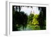 Low Poly New York Art - Central Park Lake-Philippe Hugonnard-Framed Premium Giclee Print