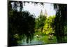 Low Poly New York Art - Central Park Lake-Philippe Hugonnard-Mounted Premium Giclee Print