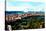 Low Poly New York Art - Central Park Panoramic-Philippe Hugonnard-Stretched Canvas