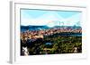 Low Poly New York Art - Central Park Panoramic-Philippe Hugonnard-Framed Art Print