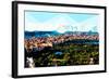 Low Poly New York Art - Central Park Panoramic-Philippe Hugonnard-Framed Art Print