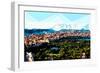 Low Poly New York Art - Central Park Panoramic-Philippe Hugonnard-Framed Art Print