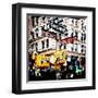 Low Poly New York Art - Central Park Sunday-Philippe Hugonnard-Framed Art Print