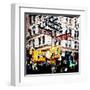 Low Poly New York Art - Central Park Sunday-Philippe Hugonnard-Framed Art Print