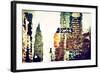 Low Poly New York Art - Chrysler Building II-Philippe Hugonnard-Framed Art Print