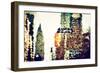 Low Poly New York Art - Chrysler Building II-Philippe Hugonnard-Framed Art Print