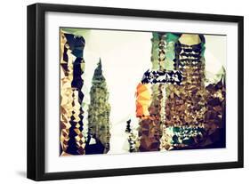 Low Poly New York Art - Chrysler Building II-Philippe Hugonnard-Framed Art Print