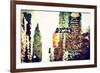 Low Poly New York Art - Chrysler Building II-Philippe Hugonnard-Framed Art Print