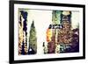 Low Poly New York Art - Chrysler Building II-Philippe Hugonnard-Framed Art Print