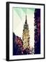 Low Poly New York Art - Chrysler Building III-Philippe Hugonnard-Framed Art Print