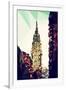 Low Poly New York Art - Chrysler Building III-Philippe Hugonnard-Framed Art Print